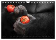 OBST & GEMÜSE in Gorillahänden (Wandkalender 2024 DIN A4 quer), CALVENDO Monatskalender - Abbildung 8