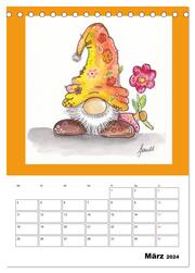 WichtelParade (Tischkalender 2024 DIN A5 hoch), CALVENDO Monatskalender - Abbildung 5