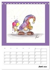 WichtelParade (Tischkalender 2024 DIN A5 hoch), CALVENDO Monatskalender - Abbildung 8