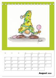 WichtelParade (Tischkalender 2024 DIN A5 hoch), CALVENDO Monatskalender - Abbildung 10