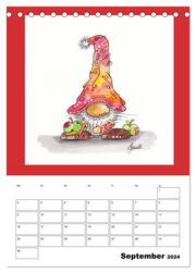 WichtelParade (Tischkalender 2024 DIN A5 hoch), CALVENDO Monatskalender - Abbildung 11