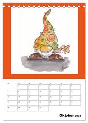 WichtelParade (Tischkalender 2024 DIN A5 hoch), CALVENDO Monatskalender - Abbildung 12