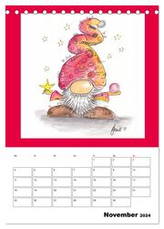 WichtelParade (Tischkalender 2024 DIN A5 hoch), CALVENDO Monatskalender - Abbildung 13