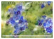 Blumenaquarelle aus der Nähe (Tischkalender 2024 DIN A5 quer), CALVENDO Monatskalender - Abbildung 6