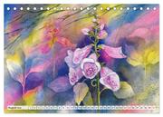 Blumenaquarelle aus der Nähe (Tischkalender 2024 DIN A5 quer), CALVENDO Monatskalender - Abbildung 10