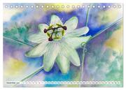 Blumenaquarelle aus der Nähe (Tischkalender 2024 DIN A5 quer), CALVENDO Monatskalender - Abbildung 14