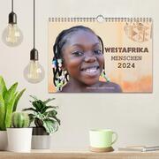 Westafrika Menschen 2024 (Wandkalender 2024 DIN A4 quer), CALVENDO Monatskalender - Abbildung 2