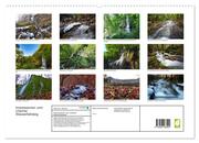 Impressionen vom Uracher Wasserfallsteig (hochwertiger Premium Wandkalender 2024 DIN A2 quer), Kunstdruck in Hochglanz - Abbildung 1