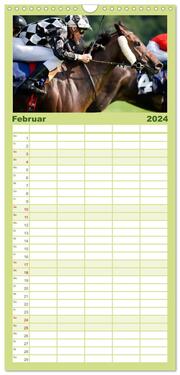 Familienplaner 2024 - Faszination Galopprennen in Baden-Baden mit 5 Spalten (Wandkalender, 21 x 45 cm) CALVENDO - Abbildung 3