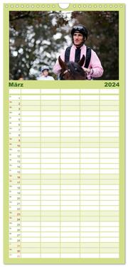 Familienplaner 2024 - Faszination Galopprennen in Baden-Baden mit 5 Spalten (Wandkalender, 21 x 45 cm) CALVENDO - Abbildung 4