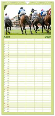 Familienplaner 2024 - Faszination Galopprennen in Baden-Baden mit 5 Spalten (Wandkalender, 21 x 45 cm) CALVENDO - Abbildung 5