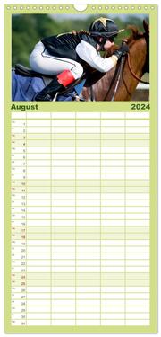 Familienplaner 2024 - Faszination Galopprennen in Baden-Baden mit 5 Spalten (Wandkalender, 21 x 45 cm) CALVENDO - Abbildung 9