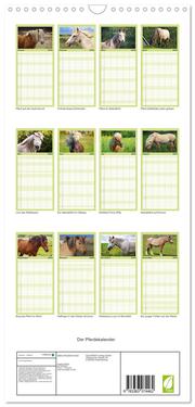 Familienplaner 2024 - Der Pferdekalender mit 5 Spalten (Wandkalender, 21 x 45 cm) CALVENDO - Abbildung 1
