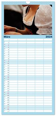 Familienplaner 2024 - Echt Holz - Einblicke ins Dirdl mit 5 Spalten (Wandkalender, 21 x 45 cm) CALVENDO - Abbildung 4