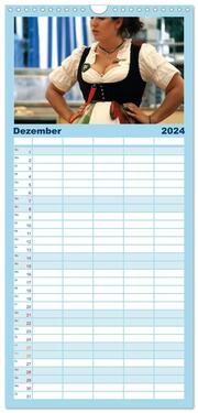 Familienplaner 2024 - Echt Holz - Einblicke ins Dirdl mit 5 Spalten (Wandkalender, 21 x 45 cm) CALVENDO - Abbildung 13