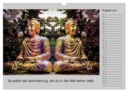 Lebenskraft Buddha (Wandkalender 2024 DIN A3 quer), CALVENDO Monatskalender - Abbildung 10