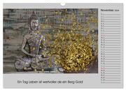 Lebenskraft Buddha (Wandkalender 2024 DIN A3 quer), CALVENDO Monatskalender - Abbildung 13