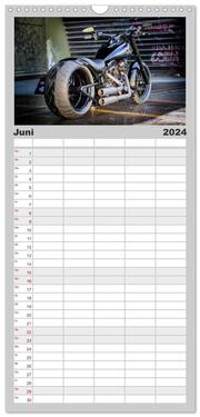 Familienplaner 2024 - Exklusive Best of Fat Ass Custombike Edition, feinste Harleys mit fettem Hintern mit 5 Spalten (Wandkalender, 21 x 45 cm) CALVENDO - Abbildung 7