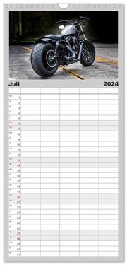 Familienplaner 2024 - Exklusive Best of Fat Ass Custombike Edition, feinste Harleys mit fettem Hintern mit 5 Spalten (Wandkalender, 21 x 45 cm) CALVENDO - Abbildung 8
