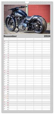 Familienplaner 2024 - Exklusive Best of Fat Ass Custombike Edition, feinste Harleys mit fettem Hintern mit 5 Spalten (Wandkalender, 21 x 45 cm) CALVENDO - Abbildung 13