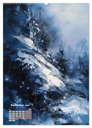 Abstrakte Landschaften (hochwertiger Premium Wandkalender 2024 DIN A2 hoch), Kunstdruck in Hochglanz - Abbildung 13
