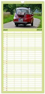 Familienplaner 2024 - BMW Isetta - Die Knutschkugel mit 5 Spalten (Wandkalender, 21 x 45 cm) CALVENDO - Abbildung 7