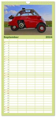 Familienplaner 2024 - BMW Isetta - Die Knutschkugel mit 5 Spalten (Wandkalender, 21 x 45 cm) CALVENDO - Abbildung 10