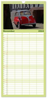 Familienplaner 2024 - BMW Isetta - Die Knutschkugel mit 5 Spalten (Wandkalender, 21 x 45 cm) CALVENDO - Abbildung 12
