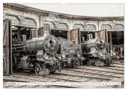 Dampflokomotiven - dampfende Stahlkolosse (hochwertiger Premium Wandkalender 2024 DIN A2 quer), Kunstdruck in Hochglanz - Abbildung 10