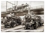 Dampflokomotiven - dampfende Stahlkolosse (hochwertiger Premium Wandkalender 2024 DIN A2 quer), Kunstdruck in Hochglanz - Abbildung 12