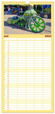 Familienplaner 2024 - BEST OF HARLEY-DAVIDSON BAGGER-STYLE mit 5 Spalten (Wandkalender, 21 x 45 cm) CALVENDO - Abbildung 8
