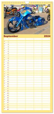 Familienplaner 2024 - BEST OF HARLEY-DAVIDSON BAGGER-STYLE mit 5 Spalten (Wandkalender, 21 x 45 cm) CALVENDO - Abbildung 10