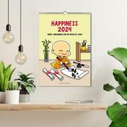 Happiness 2024 (Wandkalender 2024 DIN A3 hoch), CALVENDO Monatskalender - Abbildung 2