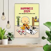 Happiness 2024 (Wandkalender 2024 DIN A2 hoch), CALVENDO Monatskalender - Abbildung 2