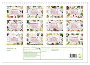 Vitalstoffe - fit essen (Wandkalender 2024 DIN A3 quer), CALVENDO Monatskalender - Abbildung 1