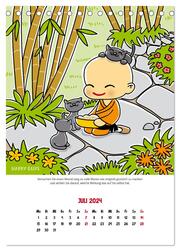 Happiness 2024 (Tischkalender 2024 DIN A5 hoch), CALVENDO Monatskalender - Abbildung 9