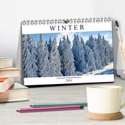 Winter. Zauberhafte Schneelandschaften (Tischkalender 2024 DIN A5 quer), CALVENDO Monatskalender - Abbildung 2