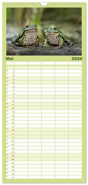 Familienplaner 2024 - Glückliche Frösche mit 5 Spalten (Wandkalender, 21 x 45 cm) CALVENDO - Abbildung 6