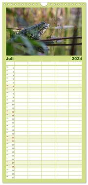 Familienplaner 2024 - Glückliche Frösche mit 5 Spalten (Wandkalender, 21 x 45 cm) CALVENDO - Abbildung 8