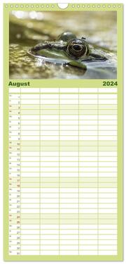 Familienplaner 2024 - Glückliche Frösche mit 5 Spalten (Wandkalender, 21 x 45 cm) CALVENDO - Abbildung 9