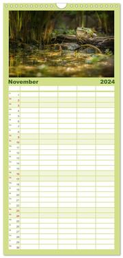 Familienplaner 2024 - Glückliche Frösche mit 5 Spalten (Wandkalender, 21 x 45 cm) CALVENDO - Abbildung 12