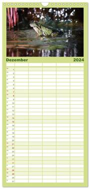 Familienplaner 2024 - Glückliche Frösche mit 5 Spalten (Wandkalender, 21 x 45 cm) CALVENDO - Abbildung 13