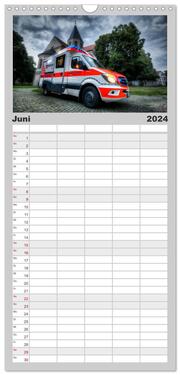 Familienplaner 2024 - Feuerwehr und Rettungsdienst mit 5 Spalten (Wandkalender, 21 x 45 cm) CALVENDO - Abbildung 7