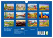 Toskanafarben - Mit Pinsel und Farbe durch die Toskana (Wandkalender 2024 DIN A4 quer), CALVENDO Monatskalender - Abbildung 1