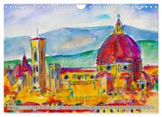 Toskanafarben - Mit Pinsel und Farbe durch die Toskana (Wandkalender 2024 DIN A4 quer), CALVENDO Monatskalender - Abbildung 5