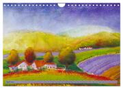 Toskanafarben - Mit Pinsel und Farbe durch die Toskana (Wandkalender 2024 DIN A4 quer), CALVENDO Monatskalender - Abbildung 6
