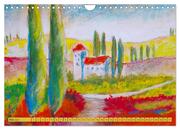 Toskanafarben - Mit Pinsel und Farbe durch die Toskana (Wandkalender 2024 DIN A4 quer), CALVENDO Monatskalender - Abbildung 7