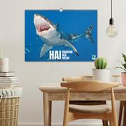 Hai: Raubtier der Meere (Wandkalender 2024 DIN A3 quer), CALVENDO Monatskalender - Abbildung 2