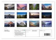 Yosemite - Nationalpark (Wandkalender 2024 DIN A2 quer), CALVENDO Monatskalender - Abbildung 1