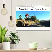 Mountainbike Traumpfade (Wandkalender 2024 DIN A4 quer), CALVENDO Monatskalender - Abbildung 2